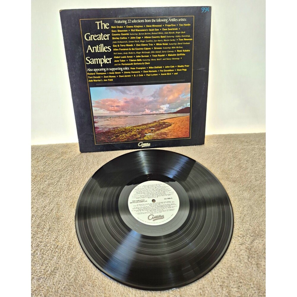 Antilles The Greater Antilles Sampler Vinyl LP AX 7000 12" Rock Nick Drake